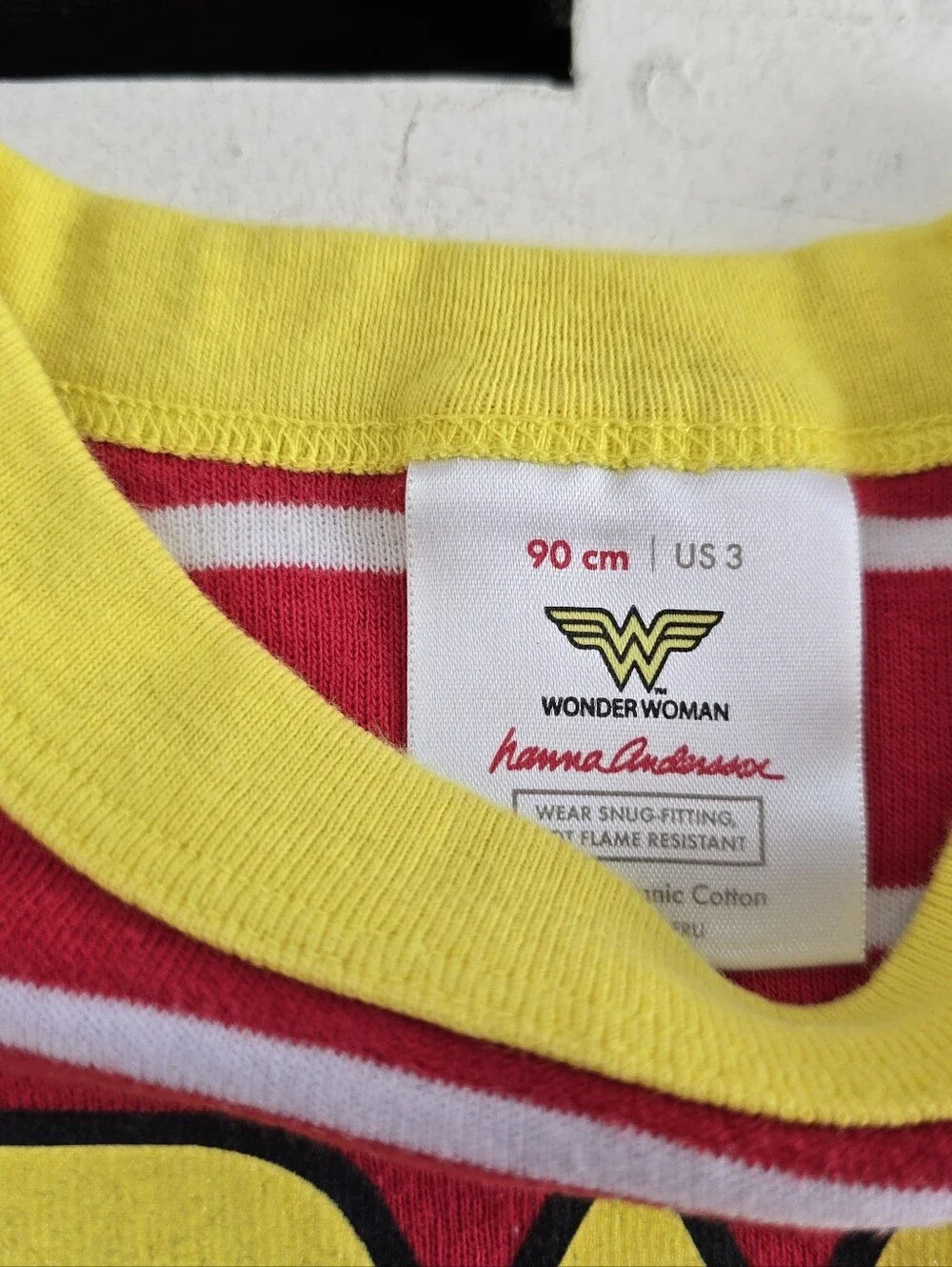 Hanna Andersson Red & Blue Superhero Stripe Tee and Star Shorts Set
